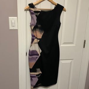 Geometric print dress